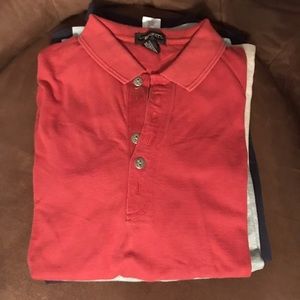 BUNDLE: 6 polo shirts (used) XL and L